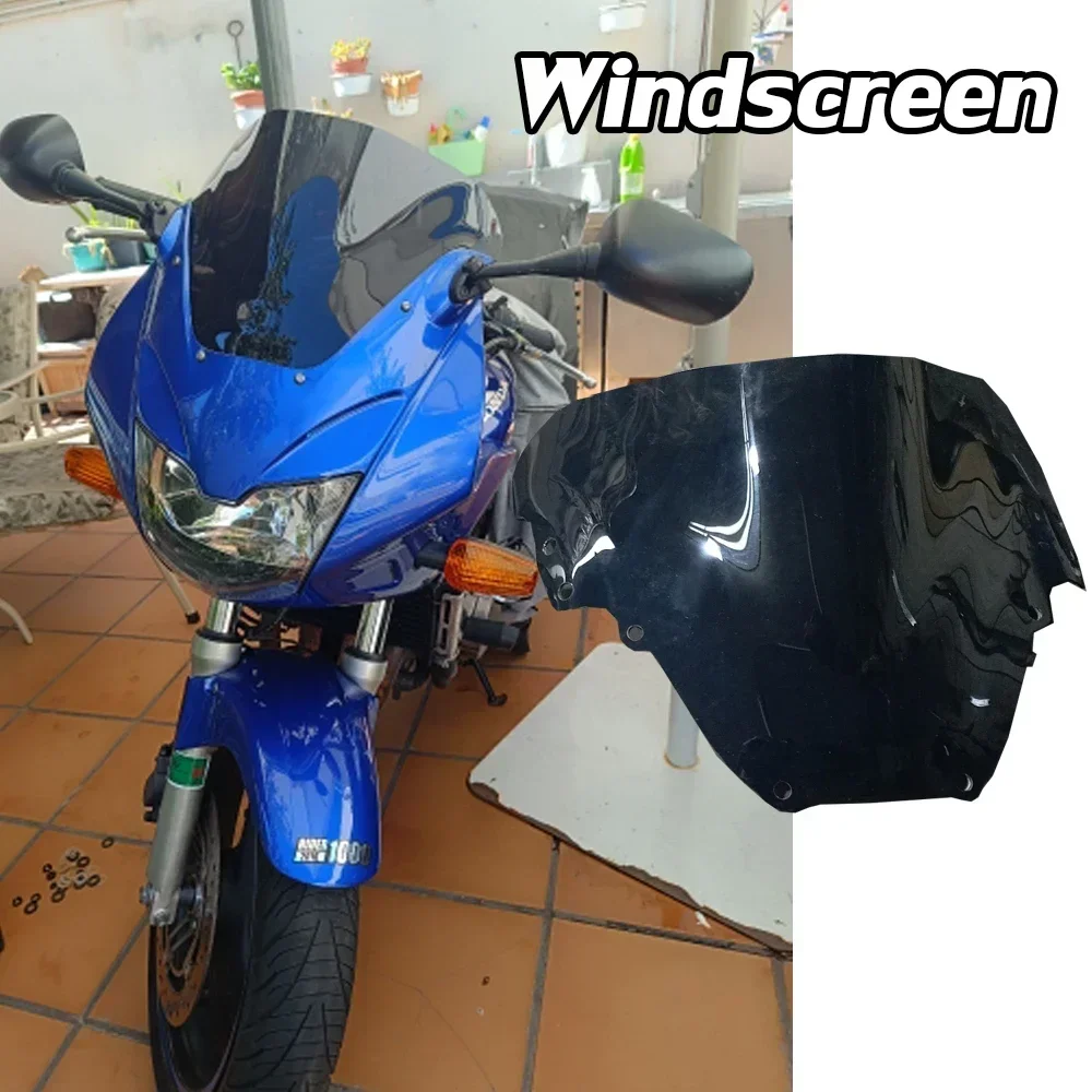 for Honda CB600F Hornet 600 Windscreen Motorcycle Windshield Wind Deflector Screen CB 600 F 600F CB600 F S HORNET-600 2001 2002