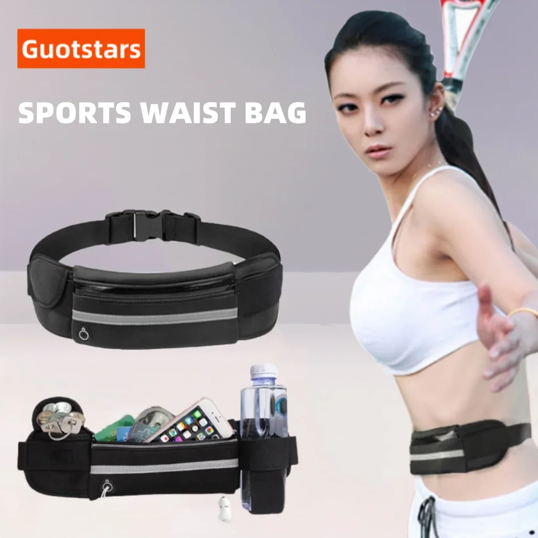 

Running Waist Bag Men Women Sports Belt Pouch Sports Fanny Pack Mobile Phone Bag Gym Running Cell Phone Jogging Run Cycling Bag