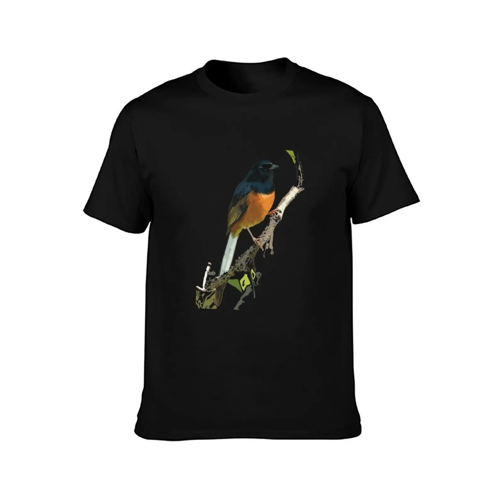 Beautiful White-rumped Shama Thrush, Bird T-Shirt essential t shirt T-Shirt