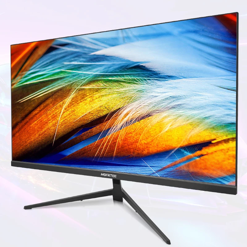 Hgfrt-ゲーミングpcモニター、フラットパネルスクリーン、3840x2160、99% srgb、10ビット、ips、hdmi互換、dp、4k、27インチ、オフィスコンピューター