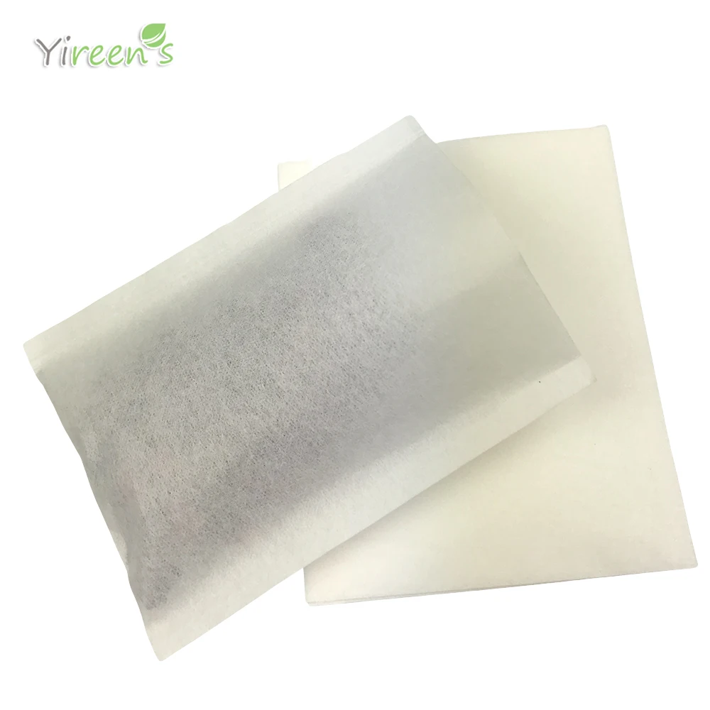 Wholesale 10,000pcs 50 X 60mm Empty Tea Bag Heat Sealing Coffee Filters, No Leakage Of Herbal Plant Powder