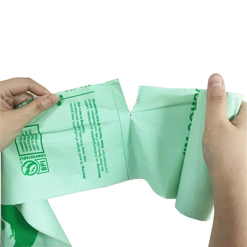 B84B-Corn Starch Compostable Trash Bags 10L Biodegradable Kitchen Food Waste Garbage Bags, Kitchen Scraps