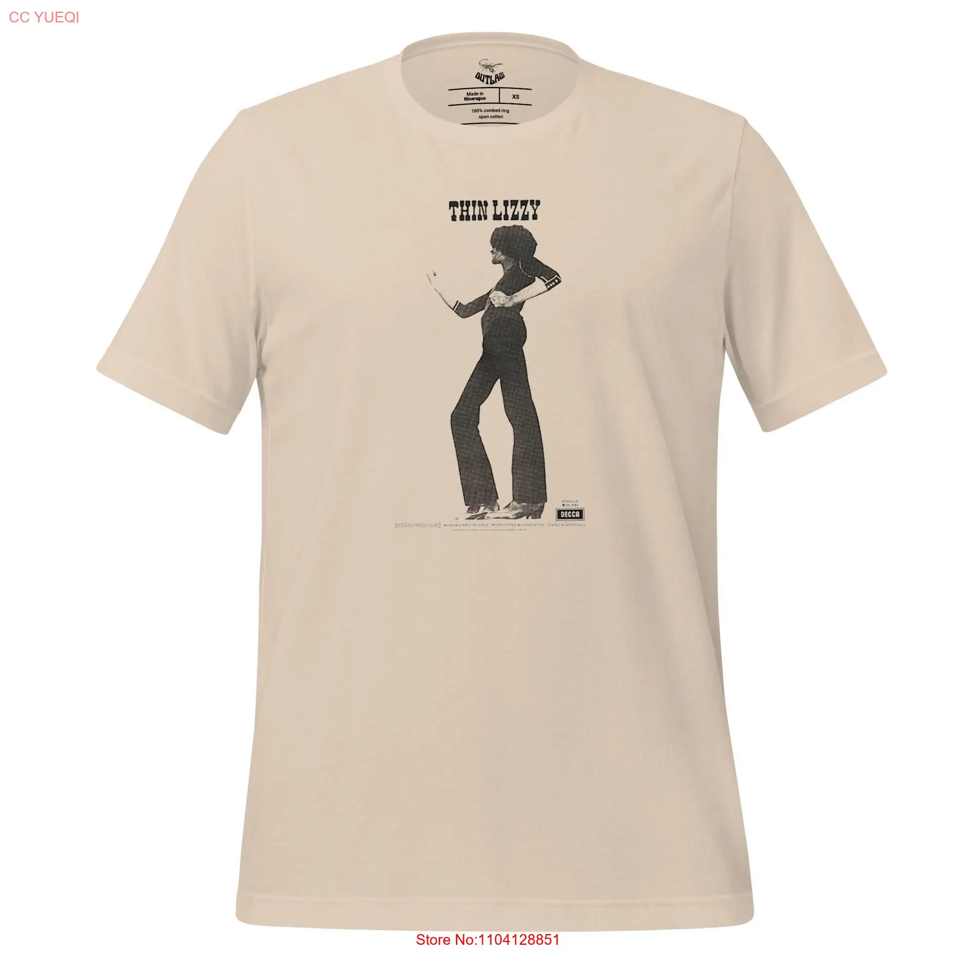 

Thin Lizzy Demo Vintage Style T Shirt 1970's Rock n Roll Phil Lynott long or short sleeves