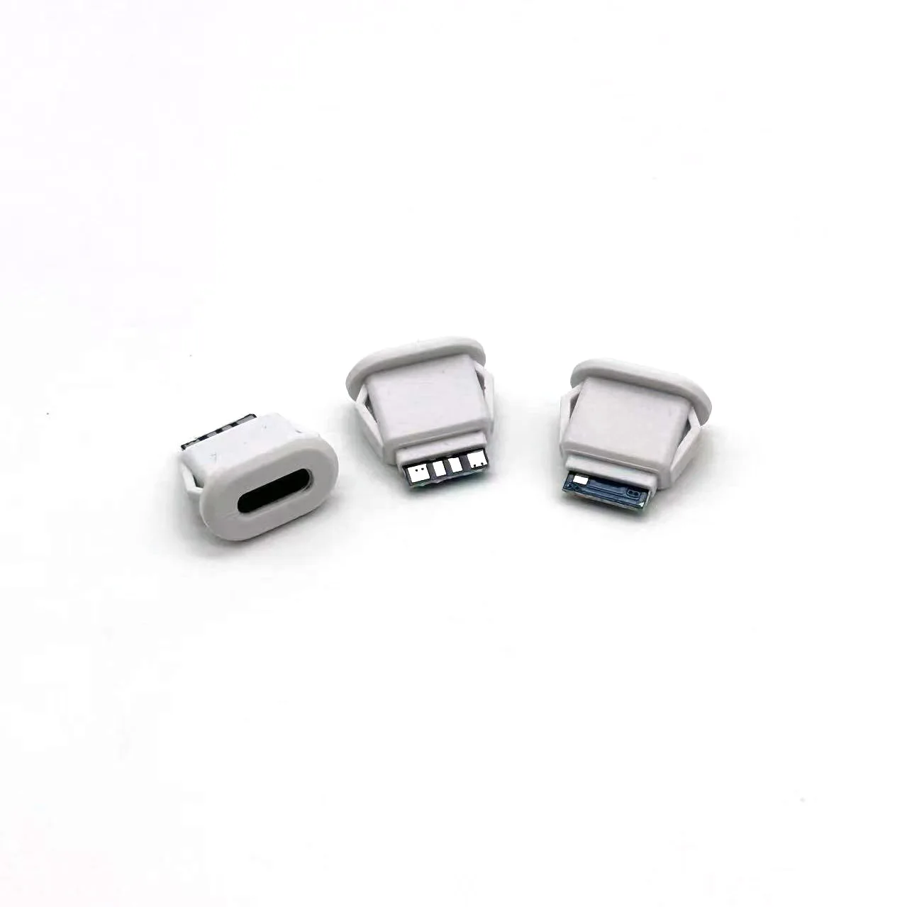 1-10Pcs Type C 5pin Connector Jack Female Type-C With card buckle 3A High Current Fast Charging Jack Port USB-C Charger Plug