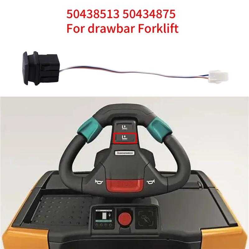 

A04E-Lower Buttons Switch Down Buttons 50438513 50434875 For Jungheinrich Drawbar Forklift ERC, EJD, EJC, EKS