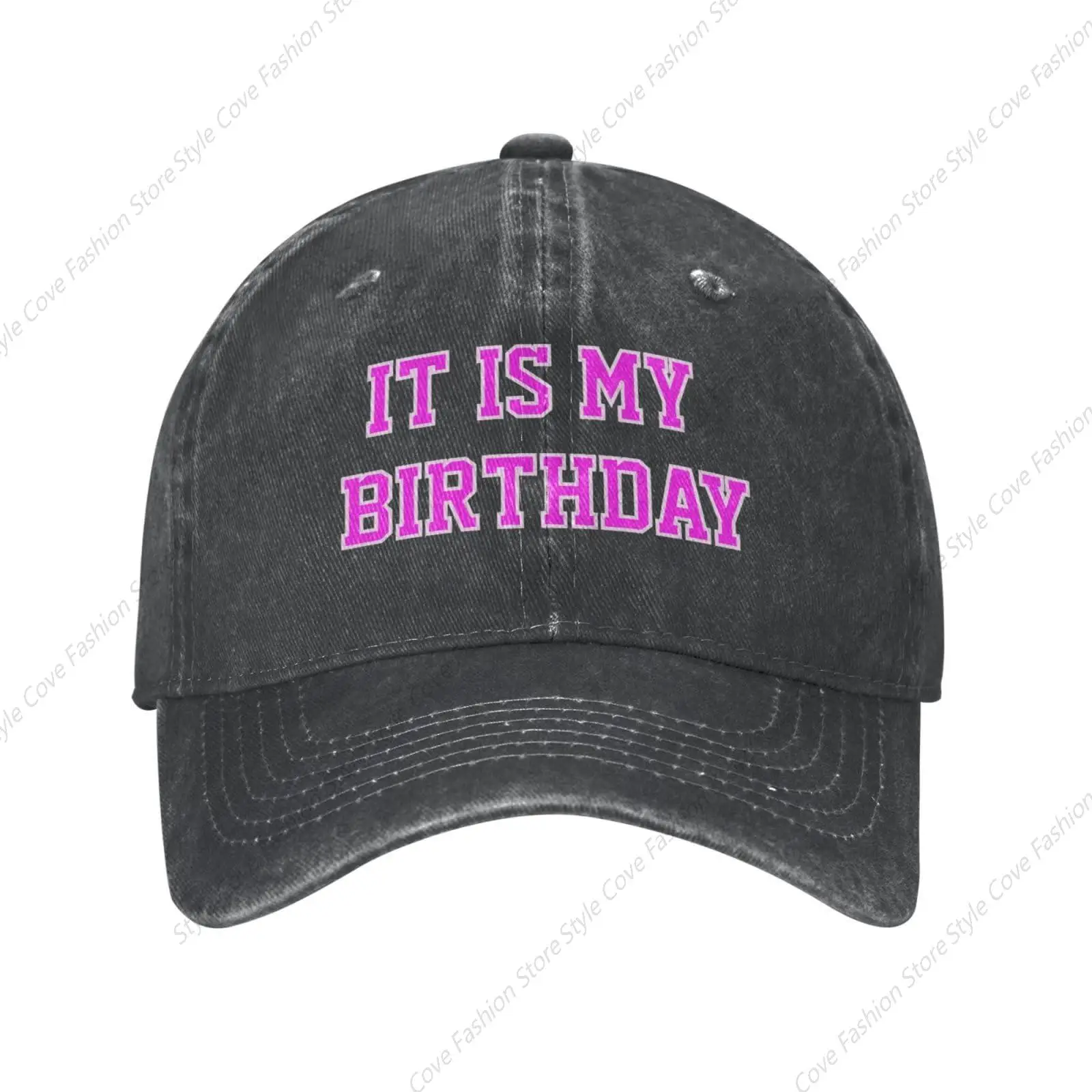 It's My Birthday gorra de béisbol para hombre y mujer, sombrero de camionero ajustable, Snapback, regalo de cumpleaños, Moda para fiesta de cumpleaños