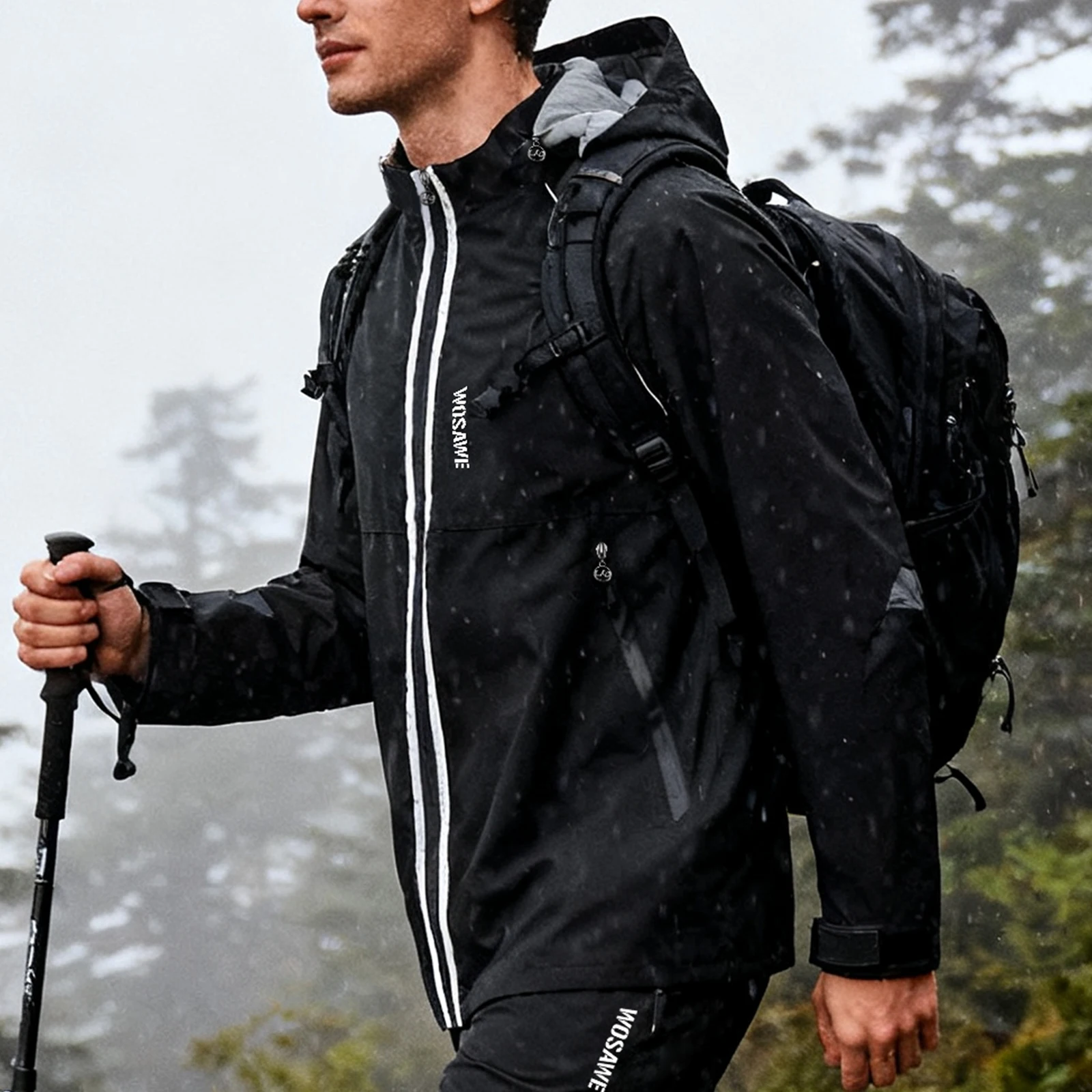 WOSAWE motorfiets regenjas 100 - Cycling Rain Jacket Commute recensie en prijs