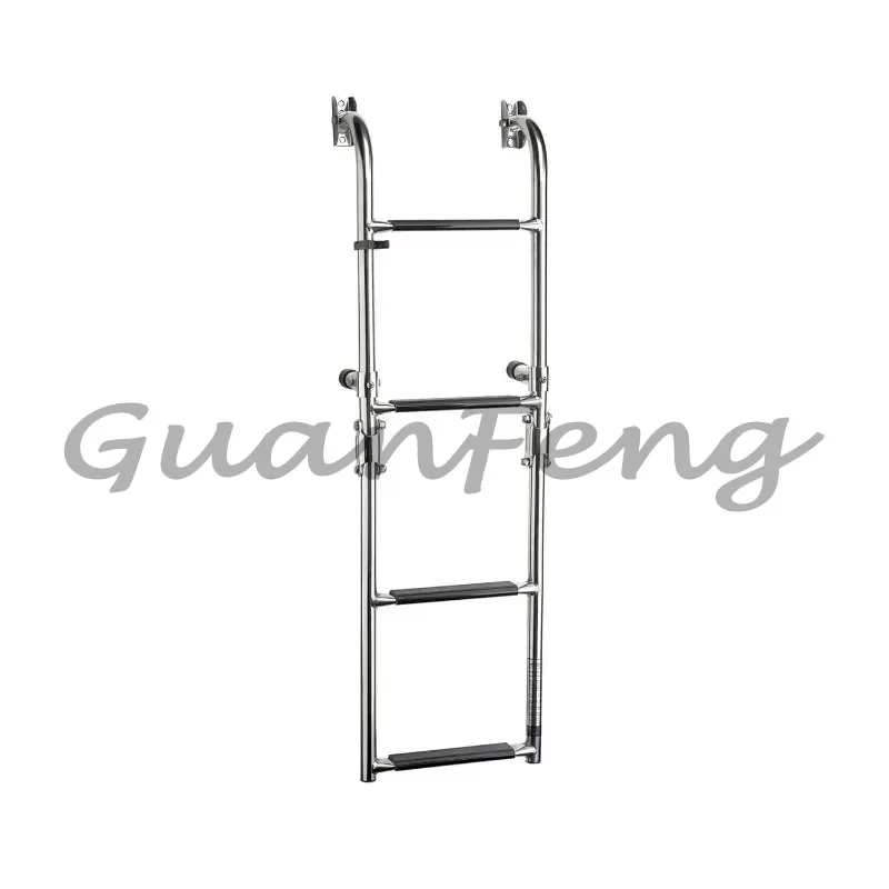 Thickened Stainless Steel Non-Slip Swimming Pool Access Ladder, Stable Climbing Structure
