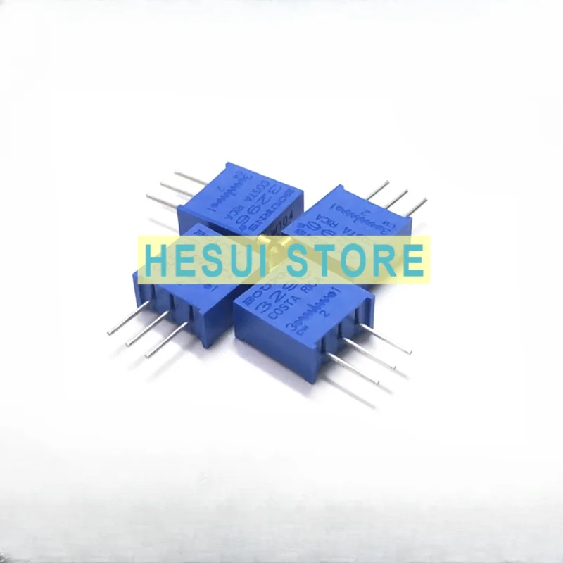 1/10pcs 3296W Adjustable Potentiometer 100K precision multi-turn resistance potentiometer 3296W-1-104LF