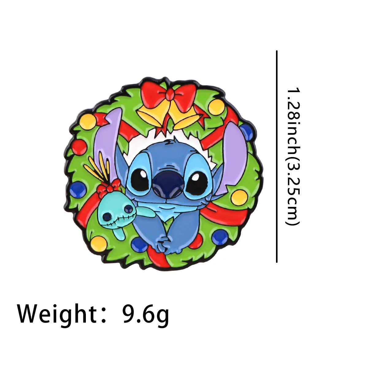 Disney Stitch Enamel Pin Cartoon Brooches Women Lapel Pins Badge on Backpack Clothes Accessories Fashion Jewelry Christmas Gifts