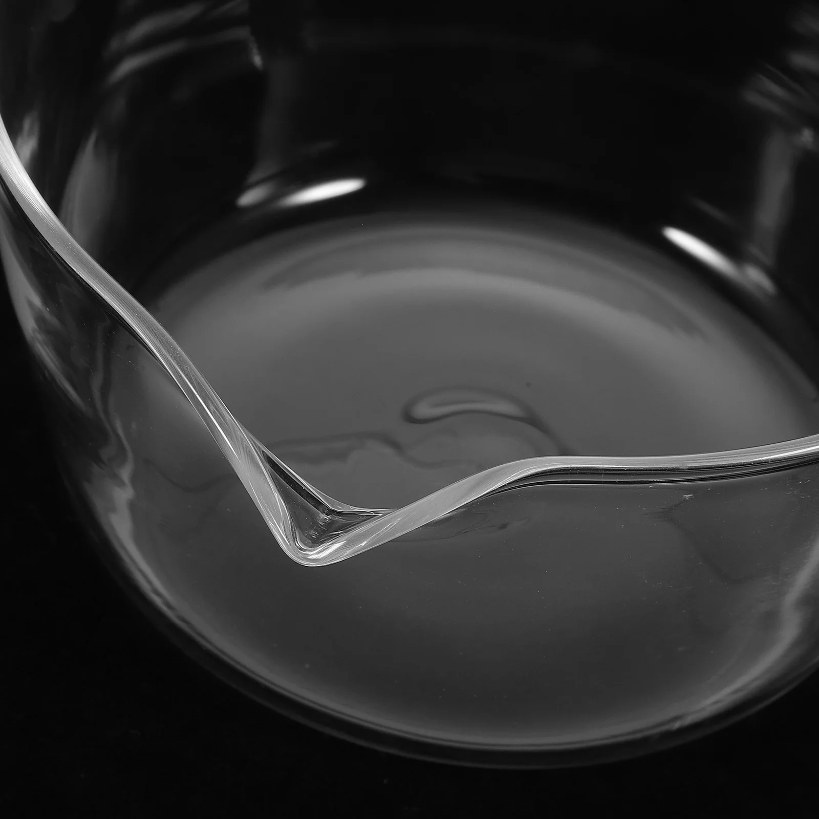 

1000Ml Glass Milk Pot Heat Resistant Transparent Serving Bowl For Salad Fruit Dessert Kitchen Gadget Household Food