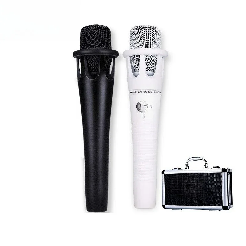Handheld condenser microphone shouting live general computer desktop equipment recording microphone