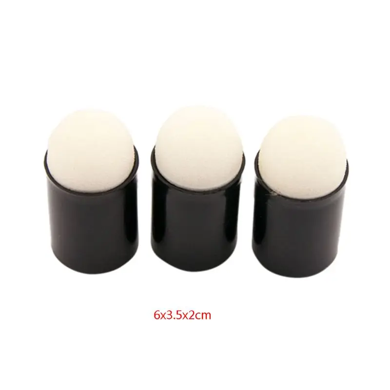 3pcs Foam Sponge Finger Sponger Painting Chalk Stamping DIY Handicraft Scrap Drop shipping