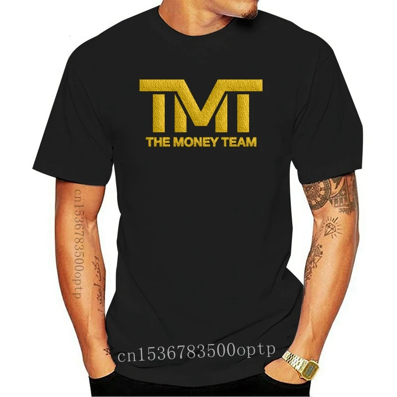 

2020 Fashion Summer Tshirt 100% Cotton Creative Graphic TMT The Money T Shirt Team Golden