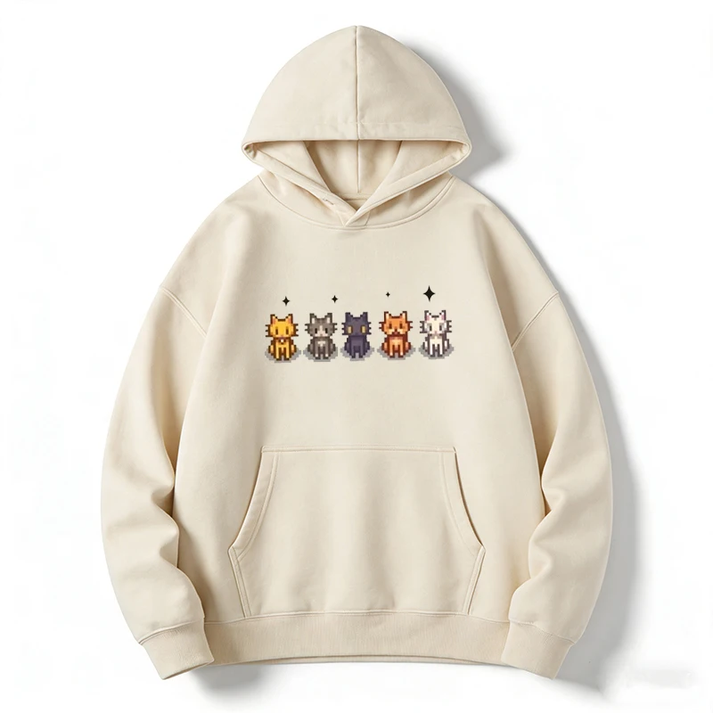 Stardew Valley Hooded Sweatshirt Stardew Valley Hoodie Women's Sweatshirt Winter Clothes Women Clothing Funny Pattern Sweater
