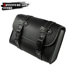 Motorrad Gabel Satteltaschen Seite Werkzeug Tasche PU Leder Hinten Gepäck Sattel Tasche Pouch Für Honda Für YAMAHA Für Vespa für XL883
