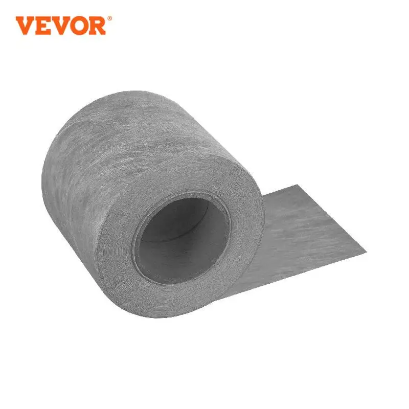 

VEVOR Waterproof Membrane 5 in x 115 ft 10 mil Polyethylene Fabric Shower Membrane with 49 sq.ft Large Covering Area for Wall