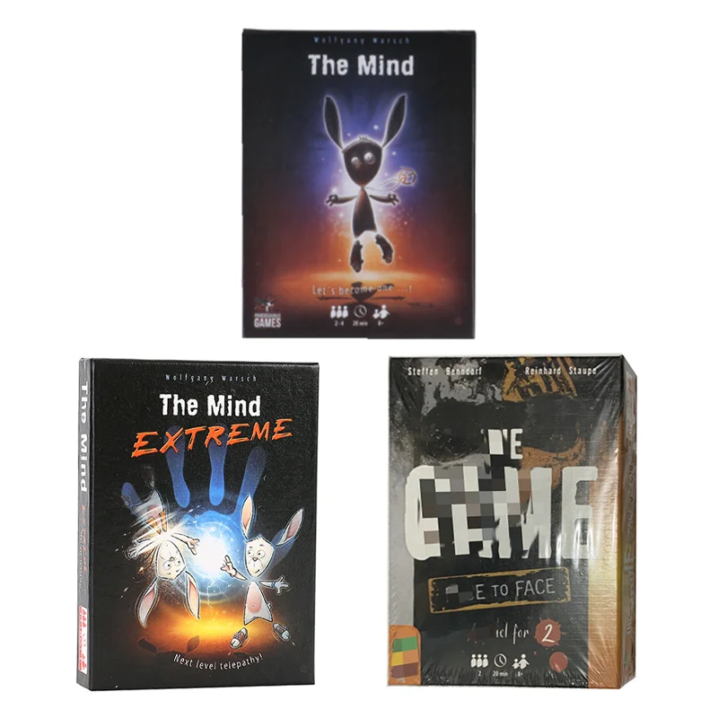 NEW The Mind Card Game Party Puzzle Board Game Team Experience Interactive Game