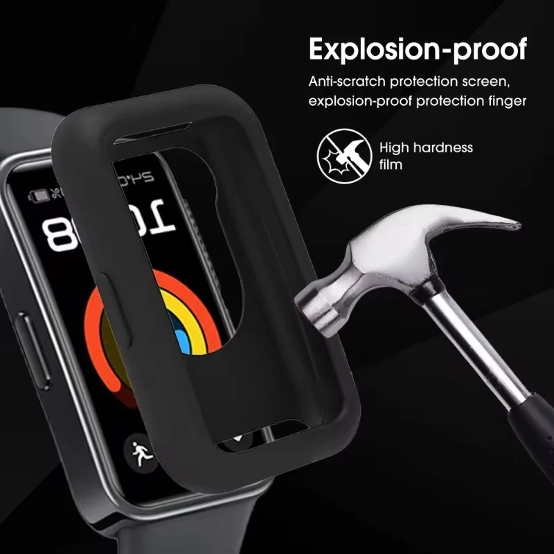 Smartwatch Case For Huawei Band 9 8 7 6 High Quality Soft Silicone Replacement With Protector Cover For Huawei Band 9 8 Watch