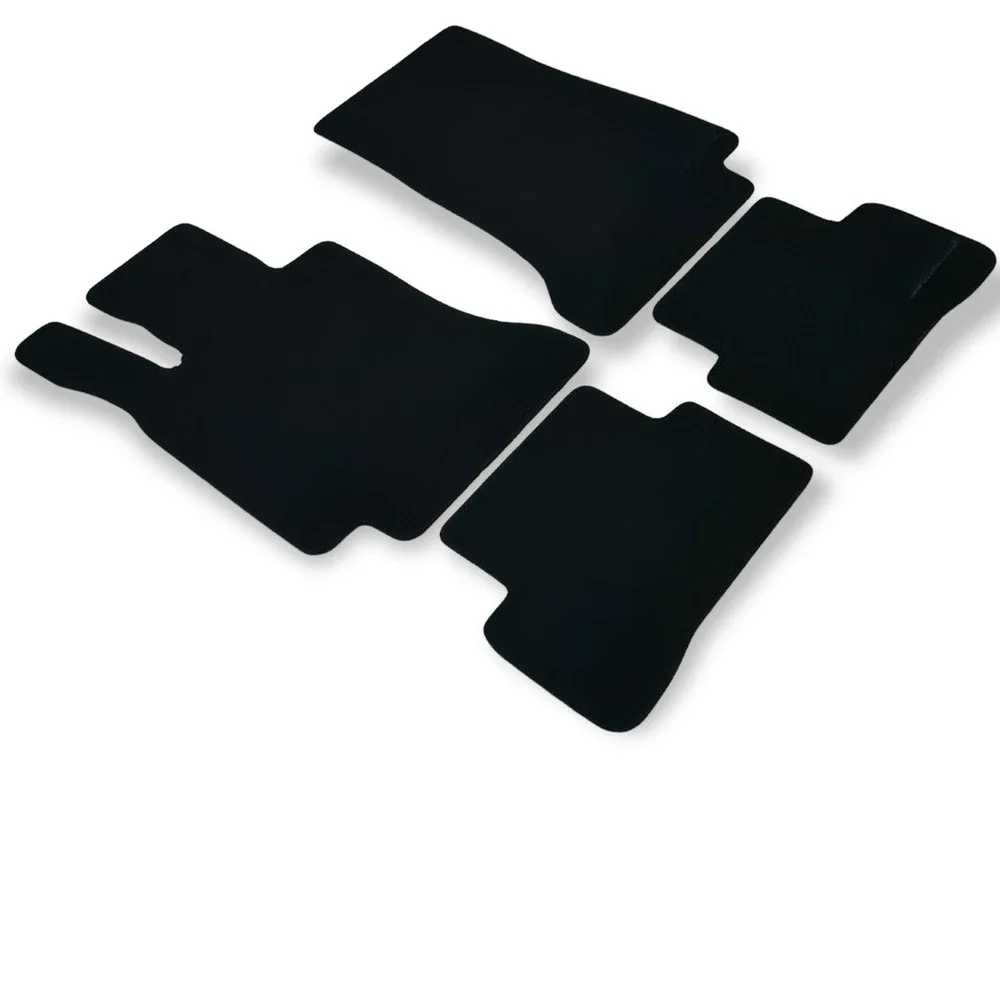 

Original Velour Car Floor Mats For Mercedes C Class AMG W205 2014 to 2021 Auto Liners Waterproof Black