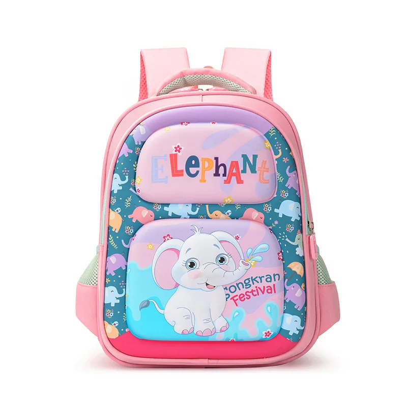 New Kindergarten Crianças Meninos e Meninas Bonito Cartoon Mochila Pré-Escolar Bookbag De Volta à Escola Uso Diário