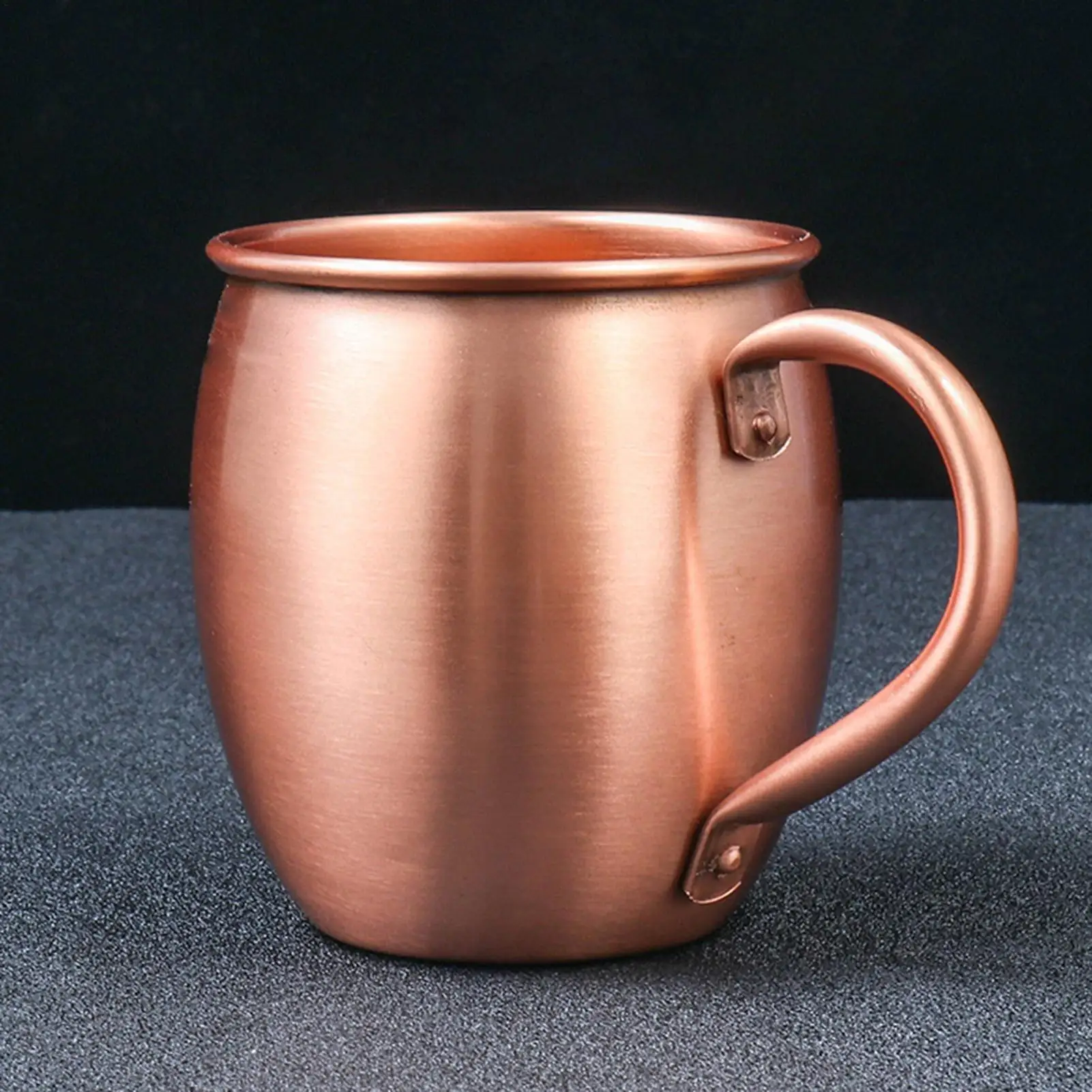 

Copper Mugs Handcrafted 530ml Hammered Drinkware Mule Cups For Christmas Kitchen Bar Drinking Water Tea Beer Cocktail