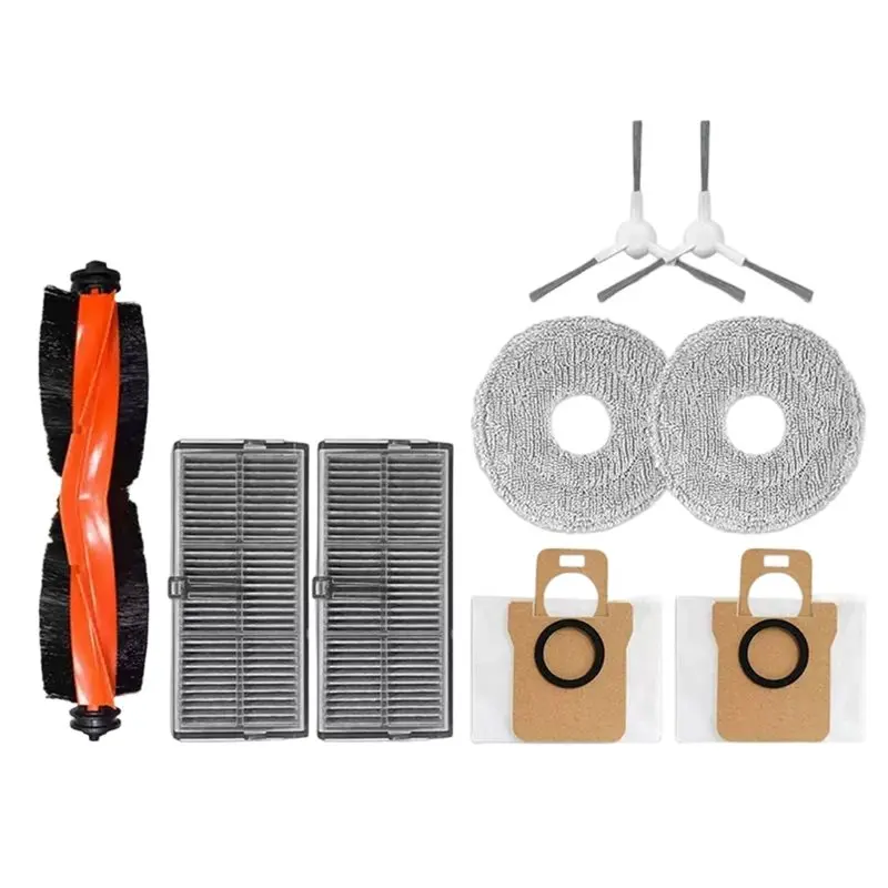 

AT28-For For Mijia Sweeping Robot M30S Replacement Dust Bag Mop Side Brush Roller Brush Filter Consumables Access