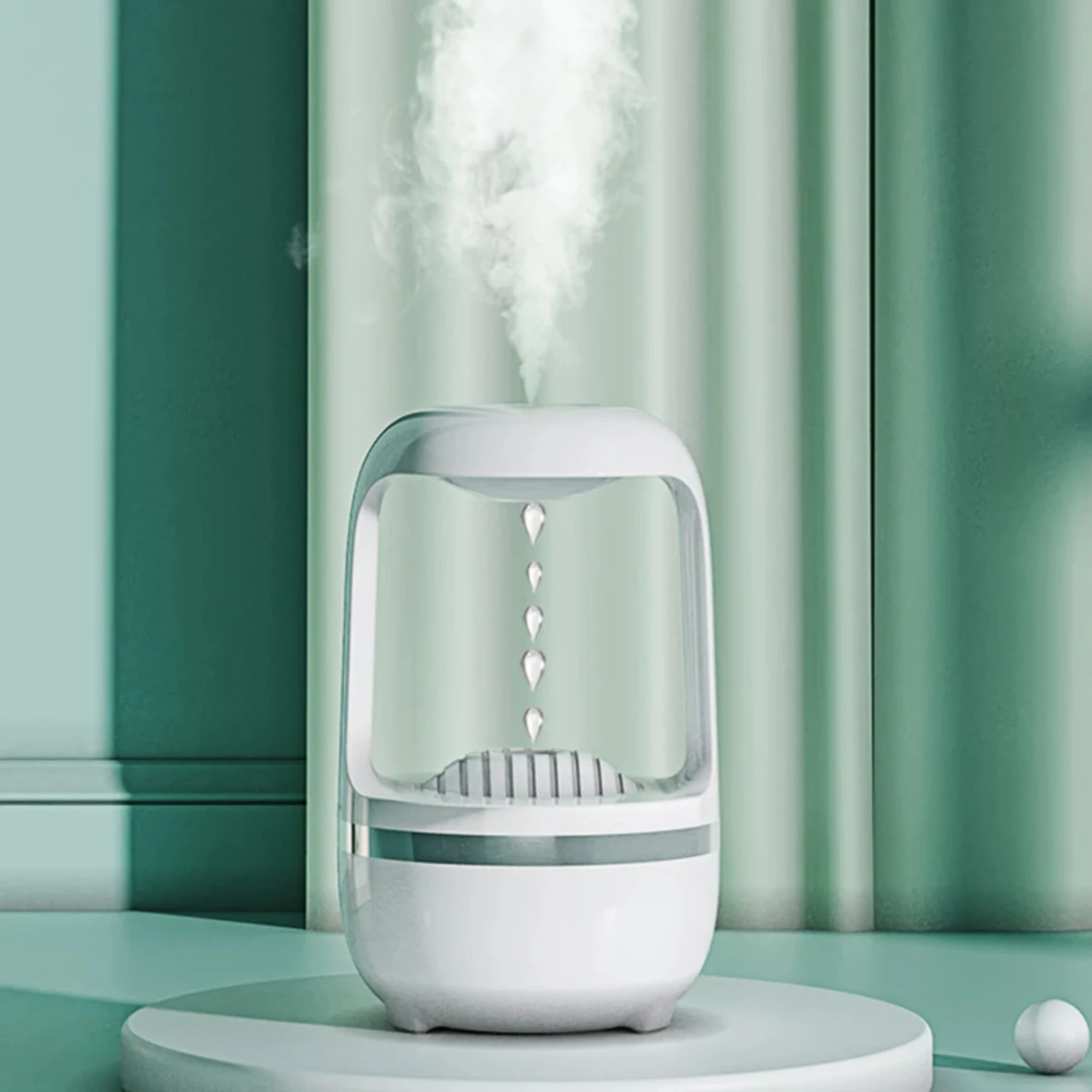 

Transform Your Office Desk with Smart Anti-Gravity Aromatherapy Humidifier for a Tranquil Oasis. Experience Refreshing Environme