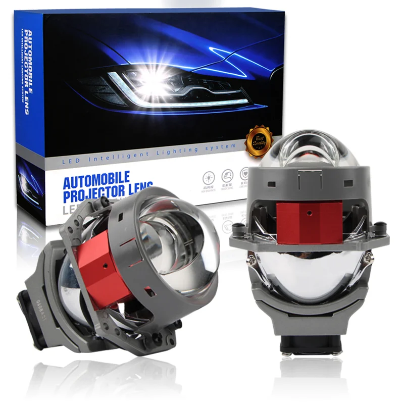 

car accessories headlight assembly led bulb for motorcycle laser 3inch bi led projector headlight lens CANBUS car lights