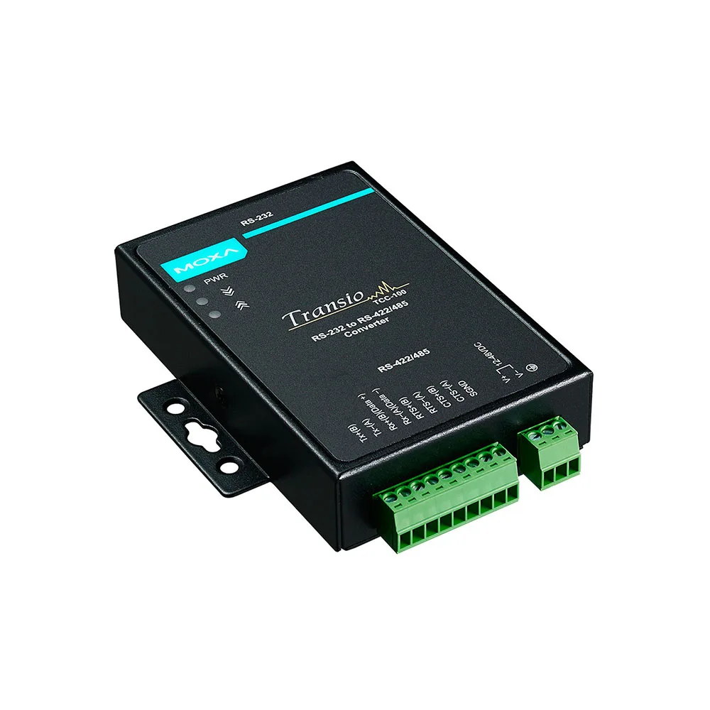 MOXA TCC-100I Industrial grade RS-232 to RS-422/485 converter Isolated type