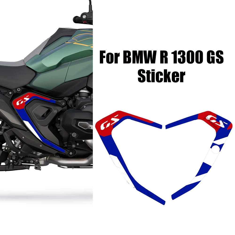 For BMW R 1300 GS 1300GS ADV Adventure Motorcycle Fuel Tank Pad Sticker Beak Front Fender Protector Decal R1300GS 2023 2024