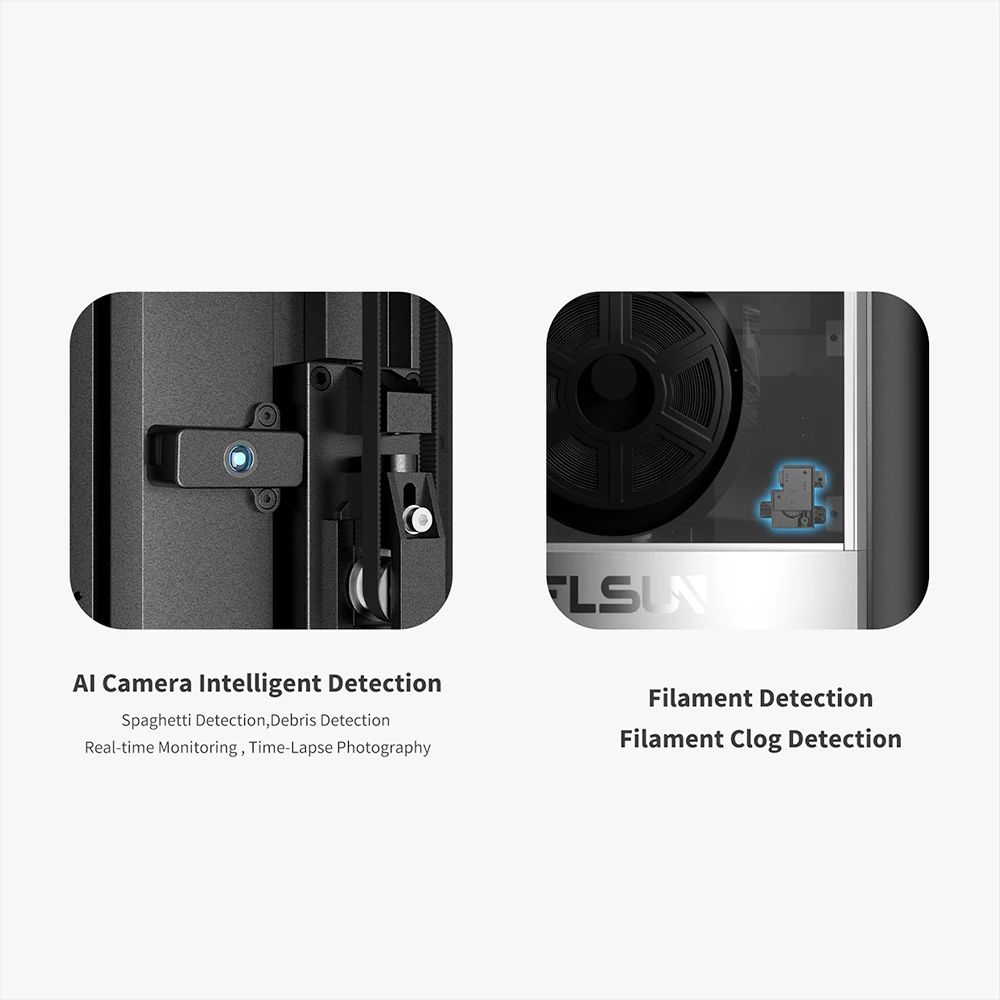 طابعة FLSUN S1 1200 مم/ثانية فائقة السرعة Delta ثلاثية الأبعاد، مروحة توربو عالية الضغط CPAP، كشف آل، التسوية التلقائية، 320*320*430 مم #5