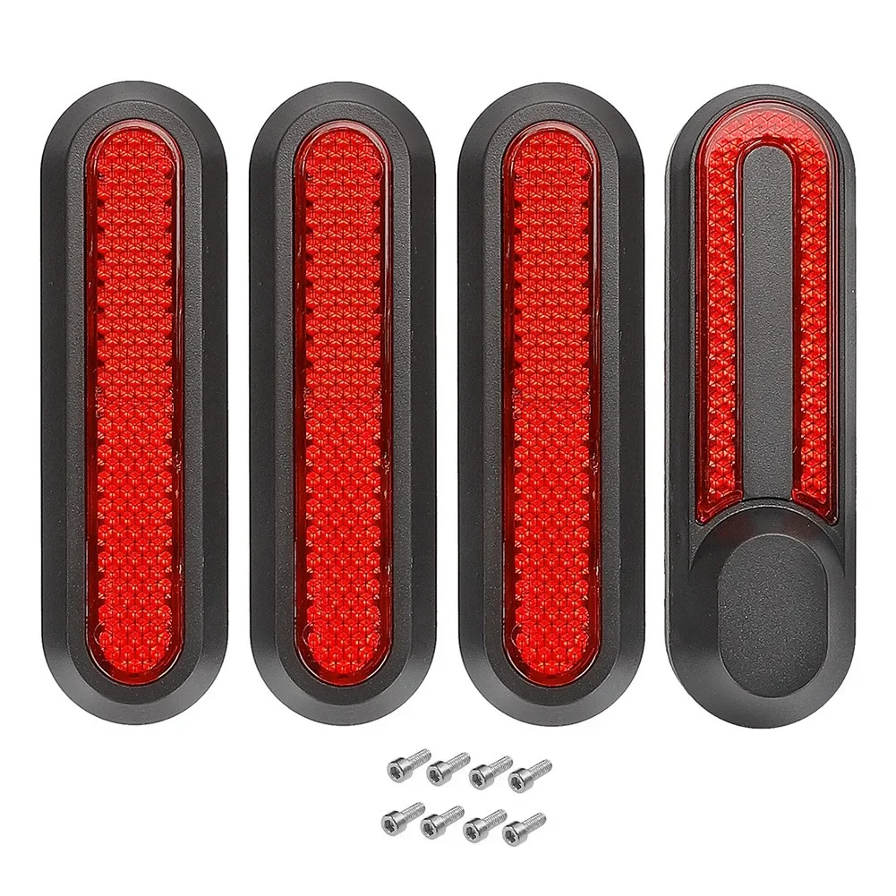 Reflector Electric Scooter Accessories ABS For-XIAOMI Pro Pro2 1S Adult Electric Scooters Bike Stickers Cycling Sports