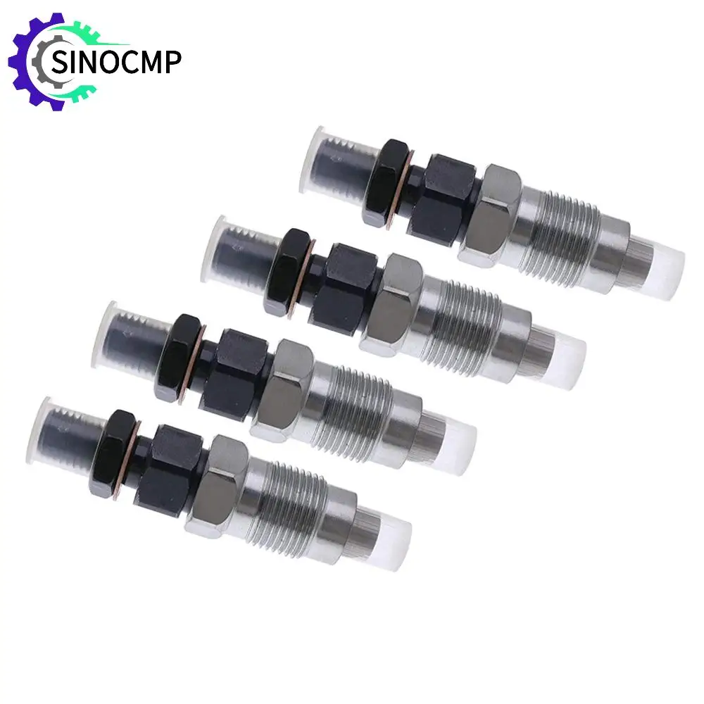 4Pcs Fuel Injector 1C010-53900 1C010-53002 1C010-53010 for Kubota SQ-33 SQ-3330 V3300-T V3300 V3600 V3600-T M6800 M6800S M6800DT