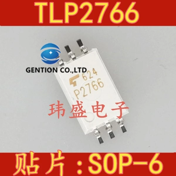 10PCS TLP2766 TLP2766F P2766 SOP-6 optical coupling isolation electrical appliances in stock 100% new and original