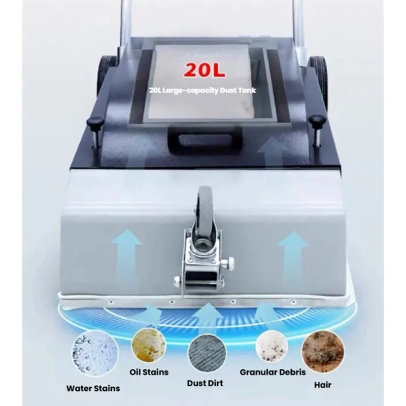 Hand Push Escalator Cleaner Moving Walkway Stair Cleaning Equipment for Mall Airport Public Space Maintenance(Customized)