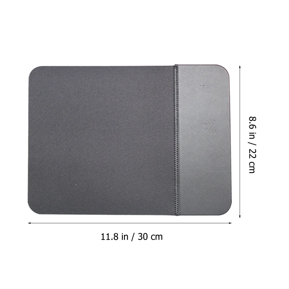 

Wireless Charging Mouse Pad 10W Fast Charging Gaming Mousepad Multi-Functional Large Non-Slip Pu Waterproof Wear-Resistant