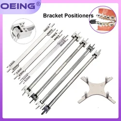 Adjustable Dental Bracket Gauge Orthodontic Bracket Positioner Stainless Steel Locator Rod Teeth Positioning Dentistry Tools
