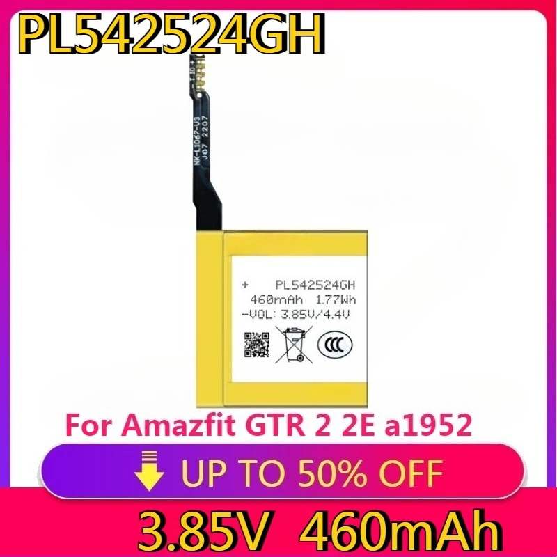 

New Hight Quality PL542524GH PL552624 Battery For Amazfit GTR 2 2E a1952 Smart Watch Battery PL542524 542524 Battery