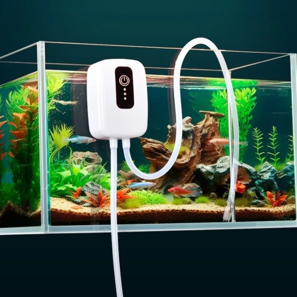 

Portable Fish Tank Water Changer Mini Mute Electric Suction Drainer USB Powered Self Priming Water Pump