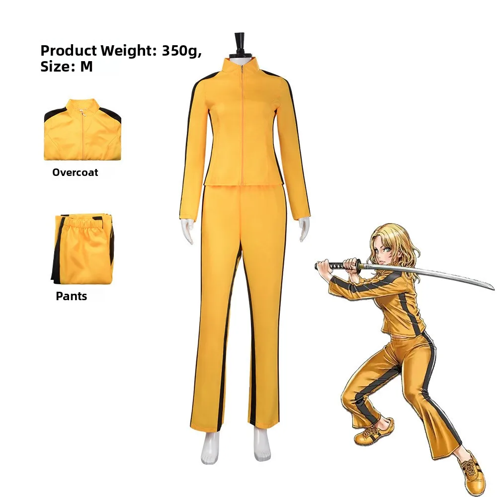 Kill Bill novia mujer asesino Cosplay loween disfraz de plang de rol traje tradicional chino de boda Dr Fem Killer