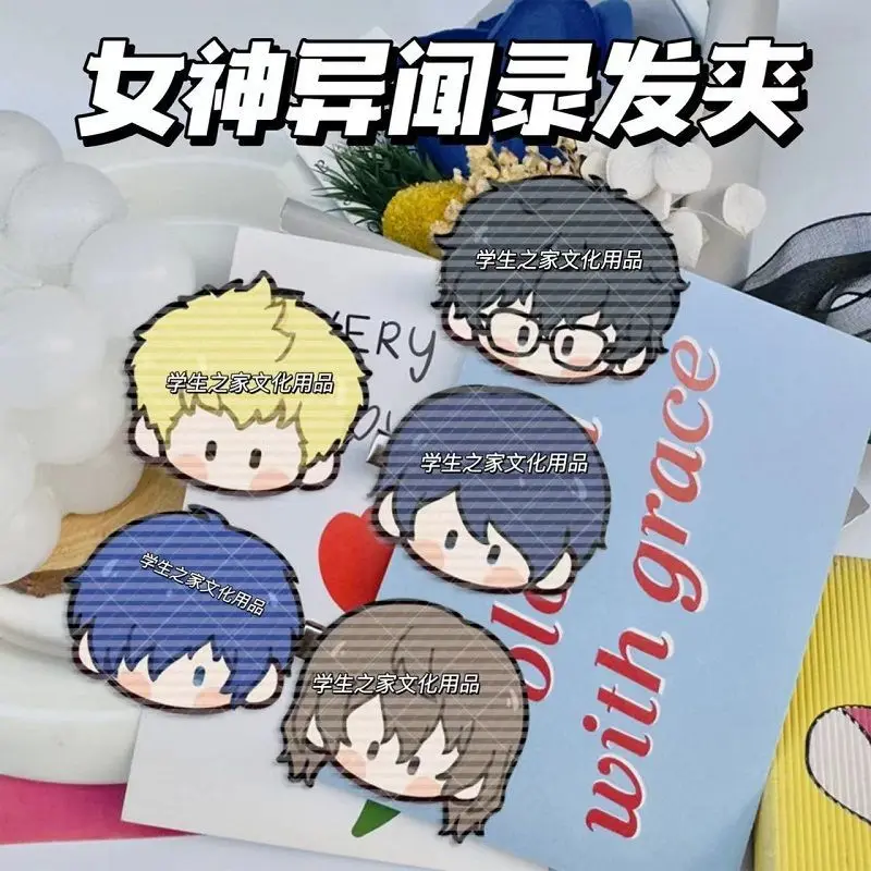 سلسلة مفاتيح أنيمي Yuuki Makoto للفتيات ، دبوس شعر Ryuichi sakamiya Ren ، حلية مشبك جانبي للطالب ، غطاء رأس بدلاية ، هدية لوليتا للبنات