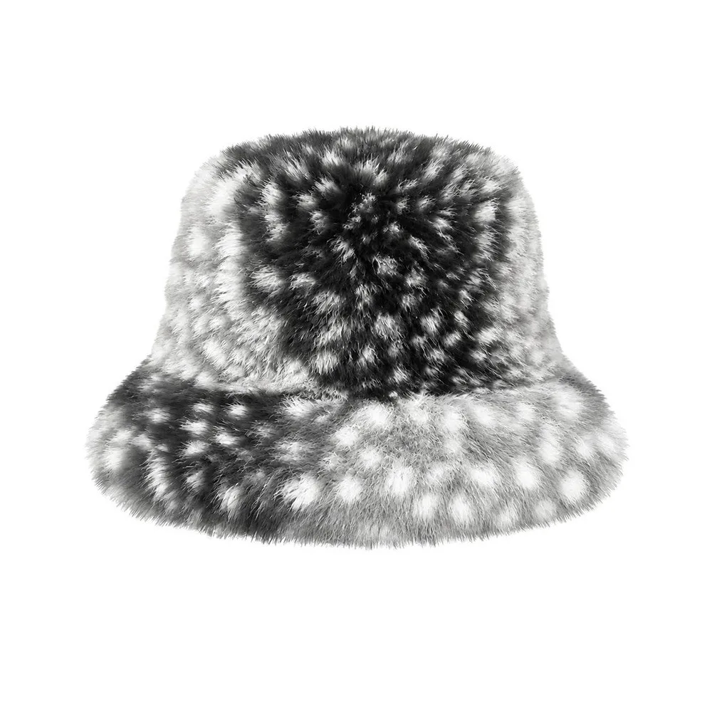 New Faux Fur Winter Hat Scarf Set Windproof Thick Warm Winter Hat Scarf Fur Ear Protection Fisherman Hat Scarf Women
