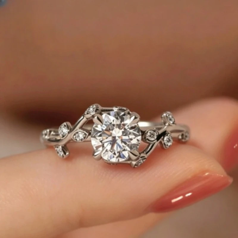 Luxury High-end Women's Rings Suitable for Weddings, Engagements, Proposals, Anniversaries, Women's Jewelry