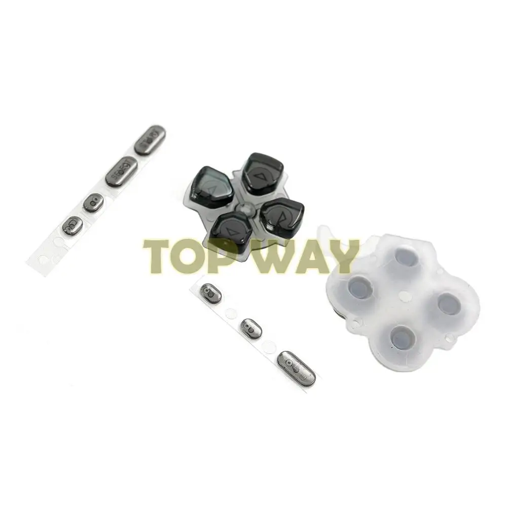 1 مجموعة يسار يمين أزرار مجموعة استبدال لسوني PSP 3000 المنزل بدء D سادة حجم أزرار ل PSP3000 لعبة وحدة