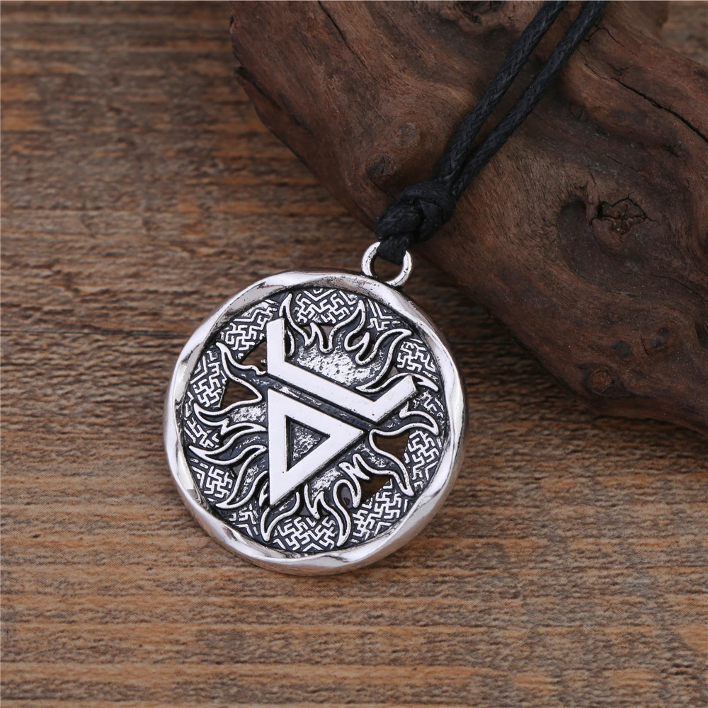 Dawapara God Veles Symbol Slavic Amulet and Talisman Pendant The Patron of Wisdom Fashion Jewelry Womens Accessories Necklace