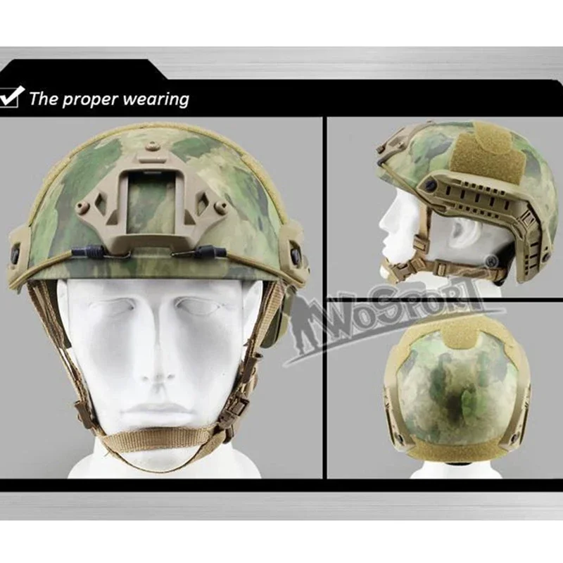 Tactical Helmet FAST MH Airsoft Protective Hunting Head Protector Paintball CS Wargame Helmets