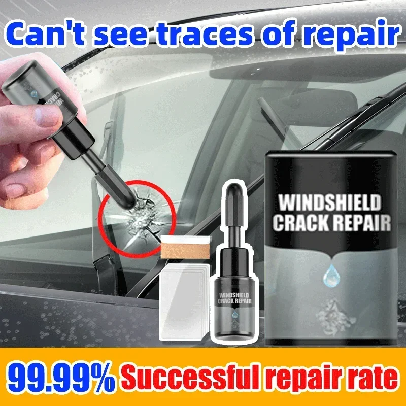 

Fluid Glass Curing Glue Car Accessories Car Windshield Crack Repair Fluid Window Repair Resin Windscreen Scratch Crack Restore