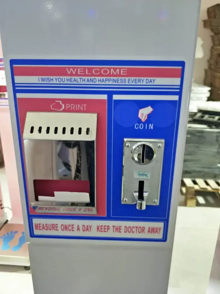 Medsinglong Ultrasonic Height and Weight BMI Scale Digital Height Weight Scale for Clinic