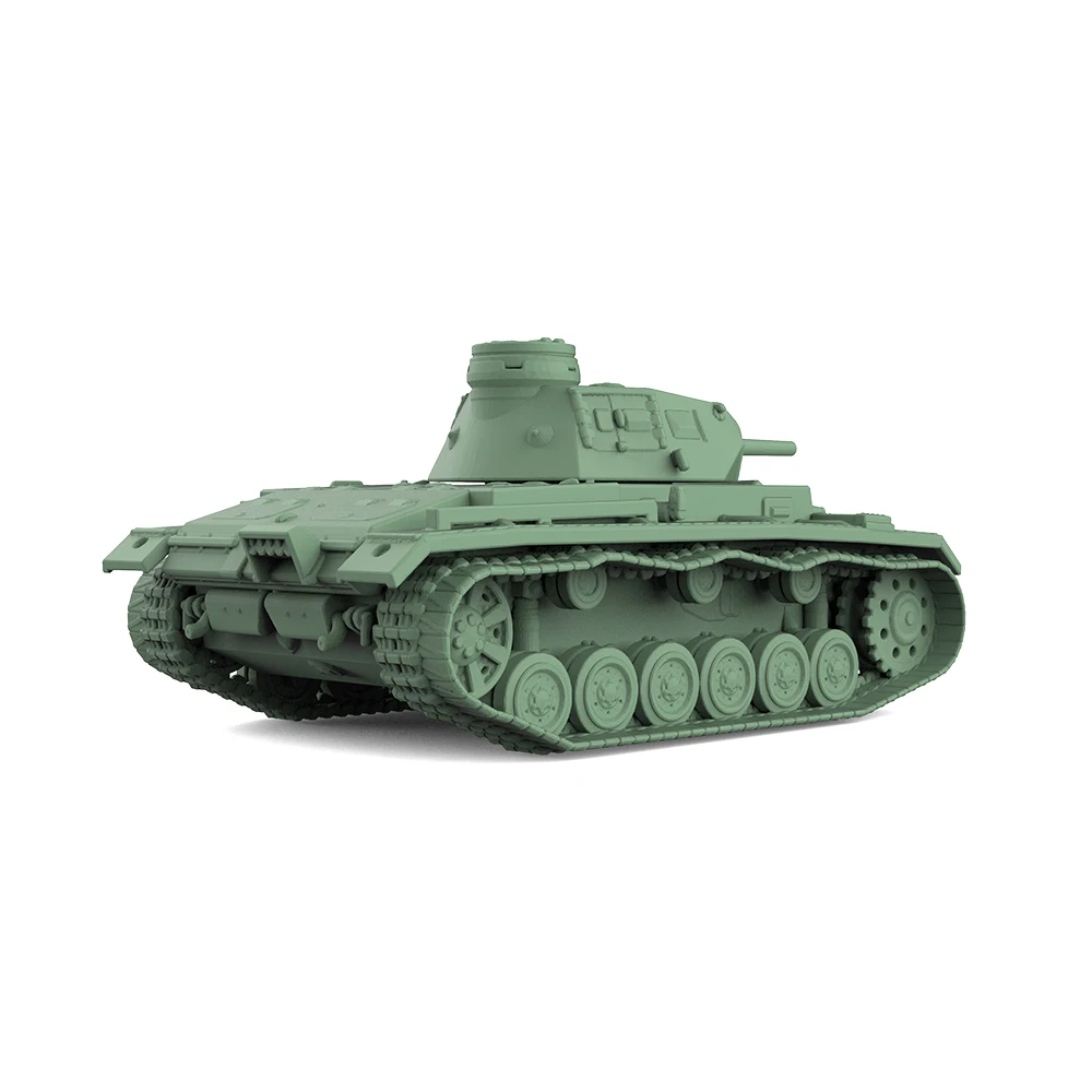 SSMODEL SS712 1/200 1/350 1/700 Military Pz.Kpfw.III Ausf.F  Miniature Static Model War Games